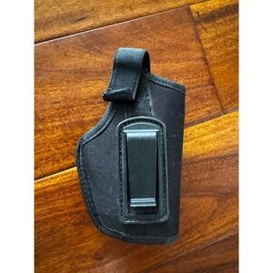 Unbranded IWB Holster Unisex OS Black Excellent Left Handed Nylon Tactical Clip